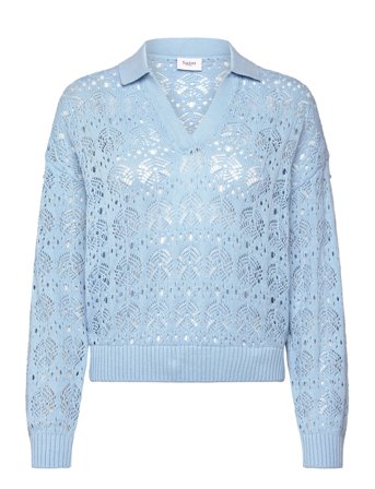 Saint Tropez Junasz Polo Pullover - Blue - M