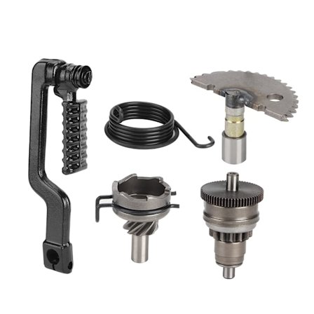 Kick Start Aksel Mellemtandhjul Samlesæt Passer til GY6 50 80cc Scooter Motor Reservedele