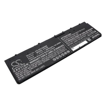 Batteri til bærbar PC for DELL Latitude E7240, Latitude E7240 12.5 og andre.