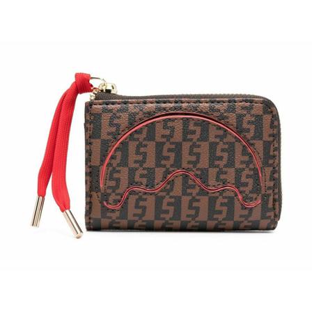 Sprayground, Wallets Cardholders Brązowy, Kobieta, Rozmiar: ONE Size