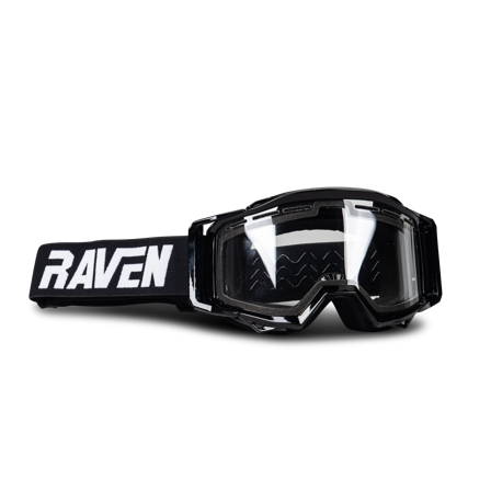 Raven Sniper VentMax Double Lens Crew MX Goggles Black