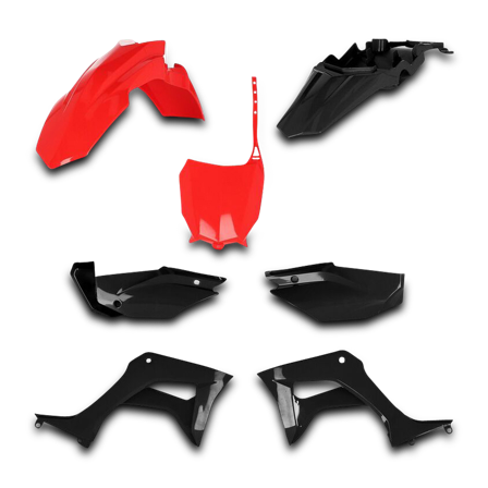 Kit Plastiche Completo Acerbis Rosso-Nero - Gas Gas MC 450F 2021-2022