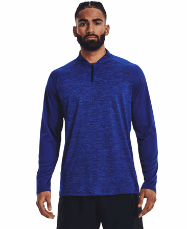 Under Armour Tech 2.0 Novelty 1/4 Zip Bauhaus Blue/Black