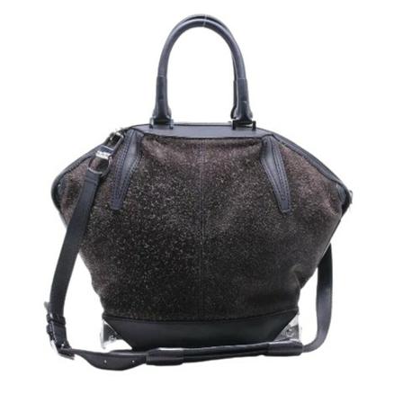Alexander Wang Pre-owned Pre-owned Leather handTass , Zwart , Dames , Maat: ONE Size Vintage Tassen