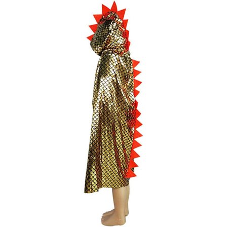 Gutter Barn Dinosaur Cape Drake Hette Kappe Halloween Kostyme Jul Fancy Cape Cosplay Kostymer