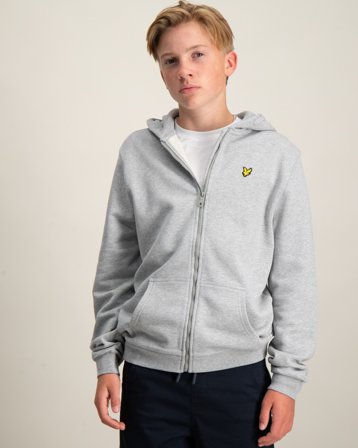 Lyle & Scott Zip Through Hoodie Gris Sweats à capuche Garçon - Kids Brand Store