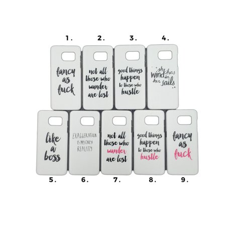 Skal med motiv Samsung S7 Edge