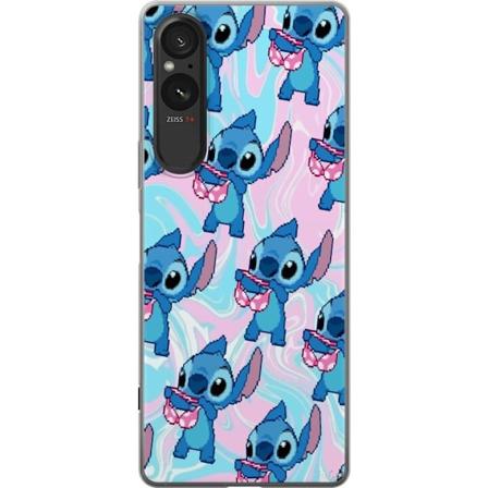 Sony Xperia 10 VI Läpinäkyvä kuori Stitch Retro