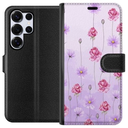 Yhteensopiva Lompakkokotelo Samsung Galaxy S25 Ultra Petal Reverie Lilac Mist