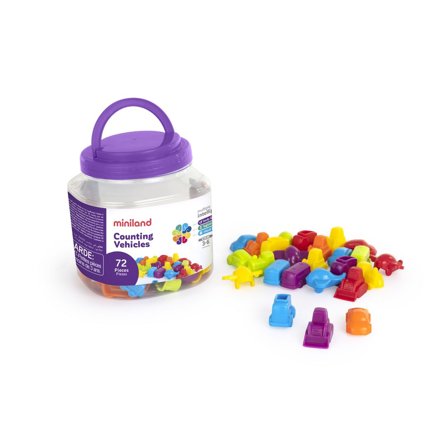 MINILAND Räkna sortera fordon 72/fp 72/fp - Lyreco - Skola och förskola - Klassrummet / Lära - Matematik