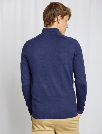 Bruun & Stengade Bs Pelle Regular Fit Knitwear - Navy - M
