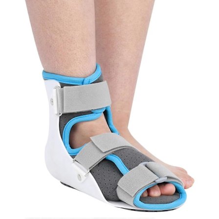 Fotledsstöd Stabiliserande Skena Fotdroppsskena, Gångsko för Vrickad Fotled, Skydd och Stabilisering Fraktursko för Tå, Fot eller A