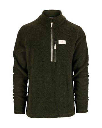 Amundsen Hut Half Zip Mens Spruce Green