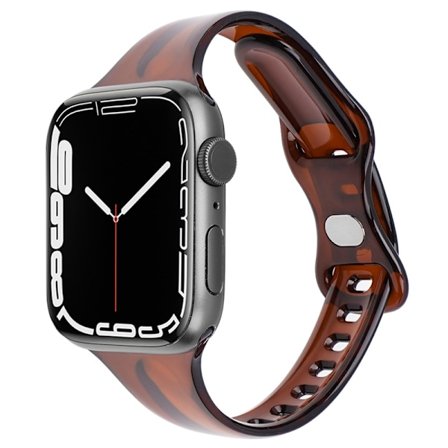 Klokkereim for Apple Watch iWatch 42/44/45/49mm Jelly Brown