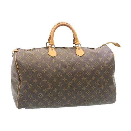 Louis Vuitton Vintage, Pre-owned Speedy 40 Bruin, Dames, Maat:ONE Size