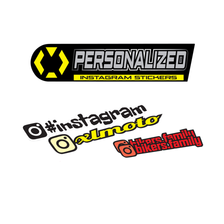 Gepersonaliseerde Instagram Stickers XLMOTO