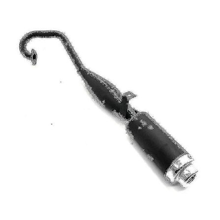 Moottoripyörän 2-tahti pakoputki, yhteensopiva 43cc 47cc 49cc Mini Moottoripyörän Quad Dirt Pocket Pit Bike Atv Skootterin kanssa