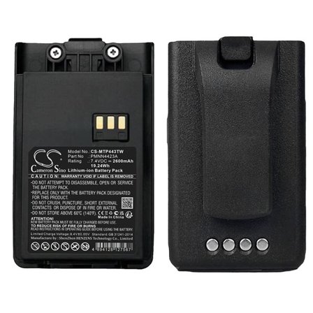 Batteri till Tvåvägsradio för Motorola Mag One Q5, Mag One Q9, Mag One Q11 m.fl.