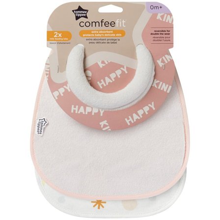 Tommee Tippee Feeding Bibs 2 stk, Børn & Forældre, Spisetid, Hagesmække