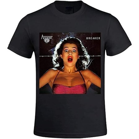 Acceptera Breaker Herr Roliga T-shirts O Neck -vuxen, 3xl