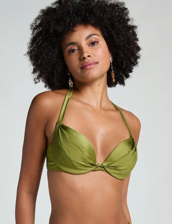 Hunkemöller Holbox Plunge - Green - C x 70