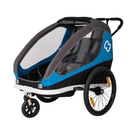 Hamax Traveller incl. Bicycle Arm & Stroller bike trailers Blue OneSize