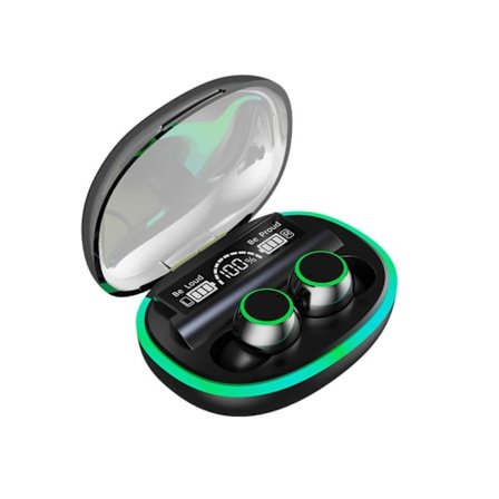 Langattomat kuulokemikrofonit, pelin kuulokkeet MUSTA