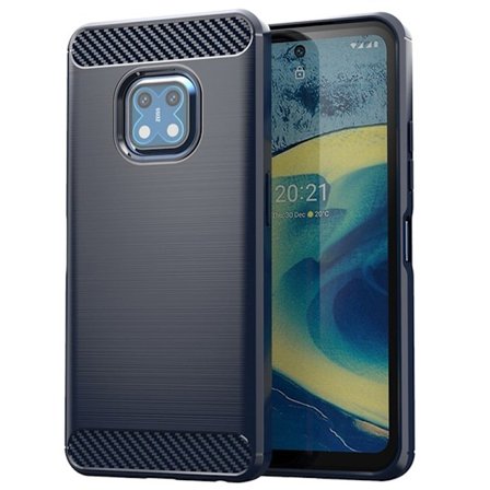 Carbon Flex Suojakotelo Nokia XR20 - Sininen