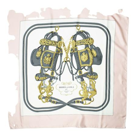 Hermès Vintage, Pre-owned Scarf Roze, Dames, Maat:ONE Size