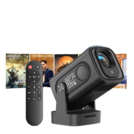 Digital projektor, 1080P optisk upplösning, automatisk keystone-korrigering,G5 PRO