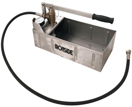 Ironside 100823 Prøvetrykkingspumpe 60 bar/870 psi, VVS-utstyr