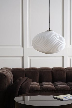 Jotex - MERINGUE kattovalaisin Opaalinvalkoinen/nikkelisatiini - Osta Kattovalaisimet Jotex