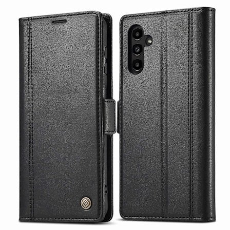 LC.IMEEKE Stødsikkert Telefoncover til Samsung Galaxy A54 5G, PU Læder Flip Telefon Wallet Cover Stand