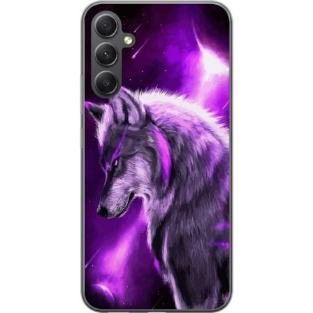 Kompatibel Mobilcover til Samsung Galaxy A15 5G Lilla Varg