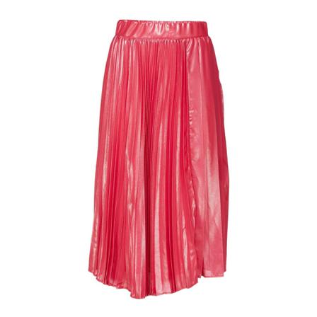 Pinko Plissè Rok , Rood , Dames , Maat: XS Midirokken