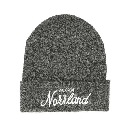 SQRTN - Grå cuff Beanie - Great Norrland Dark Heather Grey Beanie @ Hatstore