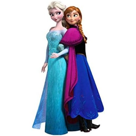 Frozen Disney -seinätarrat, Frozen-olohuone, irrotettavat Elsa-seinätarrat