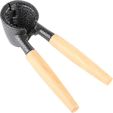 Nötknäppare Nötknäppare Pekannöt Valnöt Knäckare Tångöppnare Verktyg med Trähandtag