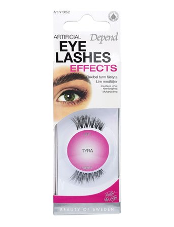 Depend Cosmetic Pe Eyelashes Tyra - Nude - ONE SIZE