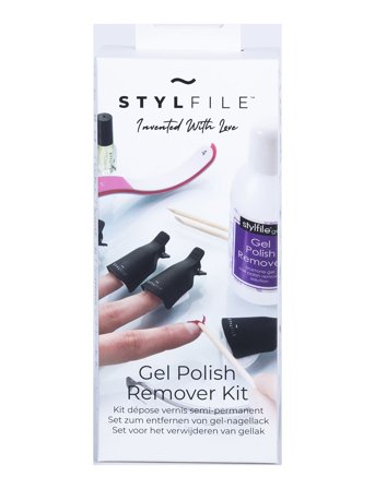Stylpro Stylfile Gel Polish Remover Complete Kit - Nude - ONE SIZE