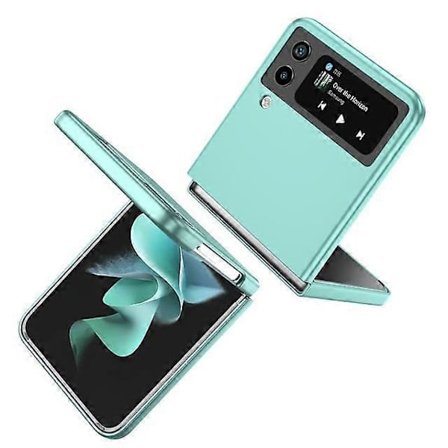 Fallsikker Komfortabelt Sammenleggbart Deksel til Samsung Galaxy Z Flip 4 5g Flip4 Flip 3 Flip3 Sklisikre Tynne PC-deksler