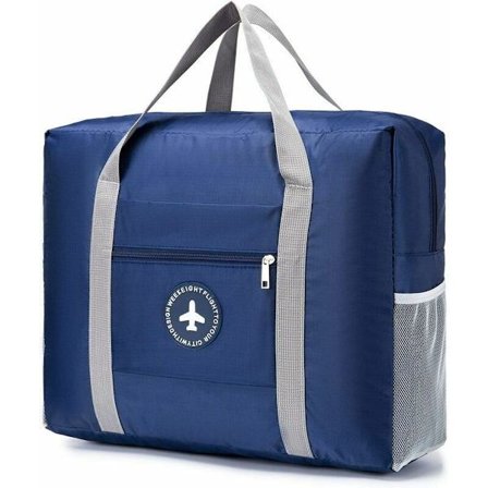 Håndbagasje 44 x 35 x 15 (under 45 x 36 x 20) Sammenleggbar Lett Reiseveske Koffert Hånd