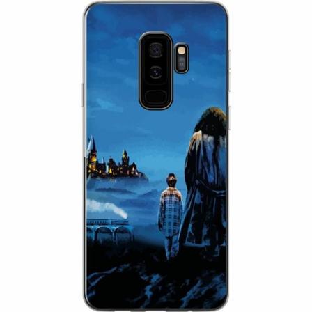 Samsung Galaxy S9+ Genomskinligt Skal Harry Potter Hogwarts Le