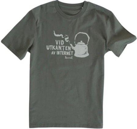 Lemmelkaffe T-Shirt Vid Utkanten Khaki Green