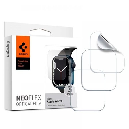 Spigen Neo Flex -suojakalvo Apple Watch 4/5/6/7/8/SE (44/45 mm) - 3 kpl.