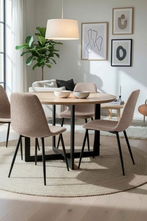 Homeroom Collection - Ture 2-pack matstol - Brun - Stolar - Från Homeroom