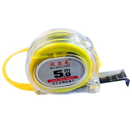 Plast- och metallmåttband (5m*19mm)