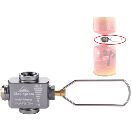 Gasbehållare Påfyllningsadapter Bärbar Utomhus Gassparare Lindal Ventil Behållare Utrustning Camping Behållare Ventil Z15