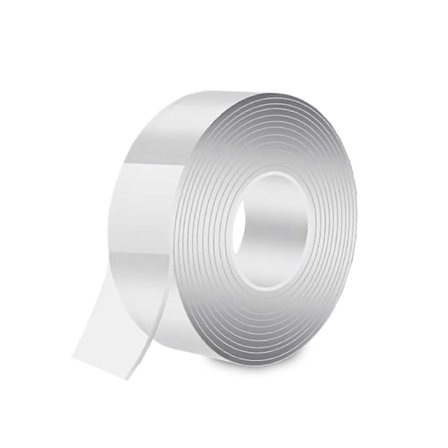 3M Dobbeltsidet Transparent, Ekstra Stærk Dobbeltsidet Nano Tape Vaskbar Aftagelig, Ultra Stærk Sporløs Klæbende Tape Genanvendelig til Tæppe, Foto