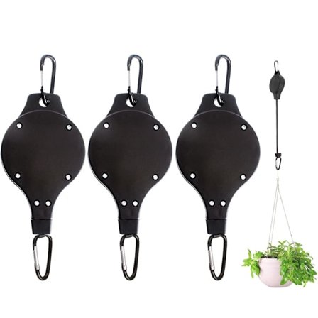 Plantetrinse, Plantetrinse Oppheng for Hengende Blomsterkurv Kroker for Hagekurver(3stk)